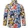 Didriksons Monte Printed Kid's Fleece Jacket - Multi Algae (503662-852)