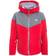 Trespass Bieber Boy's Full Zip Fleece Hoodie - Red