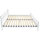 tectake Bed Frame with Slatted Base 76cm Sengeramme 140x200cm