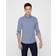 Gant Pique Solid Long-Sleeved Shirt - Blue