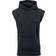 Urban Classics Open Edge Sleeveless Hoodie - Black