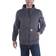 Carhartt Felpa Wind Fighter Zip Full-Zip Uomo - Carbone