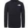 The North Face Boy's Slacker Crew Neck Sweatshirt - Black/White (KY41)