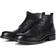 Jack & Jones Leather Anthracite Boots - Black/Anthracite