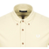 Fred Perry Overdyed Short Sleeve Shirt - Butter Icing