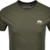 Alpha Industries Basic Small Logo T-shirt - Green