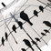 Esschert Design Birds on Wire Umbrella Black/Transparent