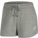 NIKE Sportswear Essential French Terry Shorts W - Dk Grey Heather/White