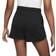 NIKE Women's Sportswear Essential French Terry Shorts - Black/White