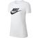 Nike Essential Icon Futura Tee White/Black Female