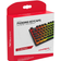 HyperX Pudding Keycaps Black (German)