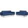 vidaXL Stylish Soffa 200cm 2st 2-sits, 3-sits
