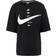 Nike Sportswear Short Sleeve Top - Black/White