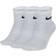 Nike Everyday Lightweight Ankle Socks 3-Pack - White