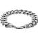 Tommy Hilfiger Chunky Filed Curb Bracelet - Silver