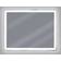 Beliani Miroir Mural Lumineux De Forme Rectangulaire 90 x 70 cm