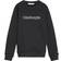 Calvin Klein Kid's Organic Cotton Logo Sweatshirt - Black Bae (iu0iu00162)