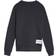 Calvin Klein Kid's Organic Cotton Logo Sweatshirt - Black Bae (iu0iu00162)