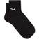 Nike Everyday Lightweight Ankle Socks 3-Pack - Black