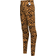 Mini Rodini Leggings Fille Taille Marron, Basic Leopard