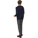 Selected Maglia in cotone da uomo - Bleu
