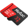 Netac Technology NT02P500PRO-032G-R microSDHC-kaart 32 GB A1 Application Performance Class Geoptimaliseerd voor 24/7-bewakingscameras