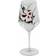 Nybro Crystal Skull Vinglas 35cl 2stk
