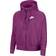 Nike Air Full Zip Fleece Hoodie - Purple