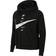 NIKE Swoosh Fleece Hoodie Women - Black/White