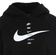 NIKE Swoosh Fleece Hoodie Women - Black/White