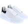 Alexander McQueen Oversized Court W - White/Black