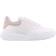 Alexander McQueen Oversized Court W - White/Pink