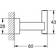 Grohe Essentials Cube Handdoekhaak 43 x 60 x 28 mm