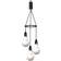 Luxform Apollo Pendant Lamp ∅ 7.8cm