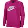 NIKE NSW Essential Crew - Fireberry/White