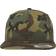 Flexfit Camo Classic Snapback Cap - Woodland