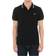 Fred Perry Twin Tipped Short Sleeve Polo Shirt - Black/Porcelain/Porcelain