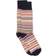 Paul Smith Narrow Signature Stripe Socks - Black/Multi