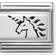 Nomination Composable Classic Doppel Link Einhorn Charm - Silver