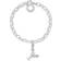 Thomas Sabo Charm Club Cocktail Charm Pendant - Silver/White/Red