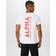 Alpha Industries Backprint Camiseta - Blanco-Rojo