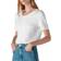 Whistles Rosa Double Trim T-shirt - White
