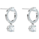 Swarovski Attract Circle Drop Earrings