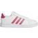 Adidas Kid's Grand Court - Cloud White/Real Pink/Cloud White