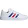 Adidas Kid's VL Court 2.0 - Cloud White/Royal Blue/Vivid Red