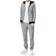 HUGO BOSS Mix & Match Full Zip Hoodie - Medium Grey