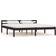 vidaXL Bed Frame with 2 Drawers 60cm