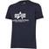 Alpha Industries Basic Logo T-shirt - Navy Blue/White