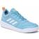 adidas Kid's Tensaur - Hazy Blue/Cloud White/Screaming Orange