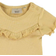 Wheat Rib Ruffle Body S/S - Sahara Sun (9128d-007-5083)